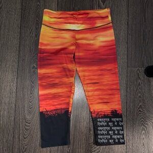 Onzie Fiery Sunset Capris